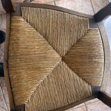 Paire de fauteuils en chêne