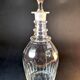 Title: Large Georgian Crystal Decanter – 3-Ring Neck & Stopper