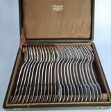Christofle 24 cutlery spoons dessert whisks model Marie Antoinette metal arg