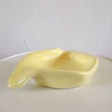 Empty pocket ashtray ceramic free form design 60s