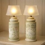 Pair of Jersey Pottery lamp bases