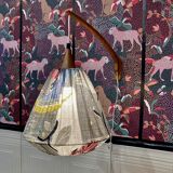 Large modular wall light Scandinavian design 1950.