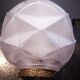 Old art deco pendant lamp 1930