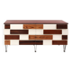 Italian Sideboard in Solid Wood with Steel Legs
