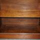 Brights of Nettlebed style Sheraton dwarf library in burr elm, walnut, and mahogany.