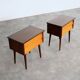 Ensemble de tables de chevet vintage | Commodes | Années 1960