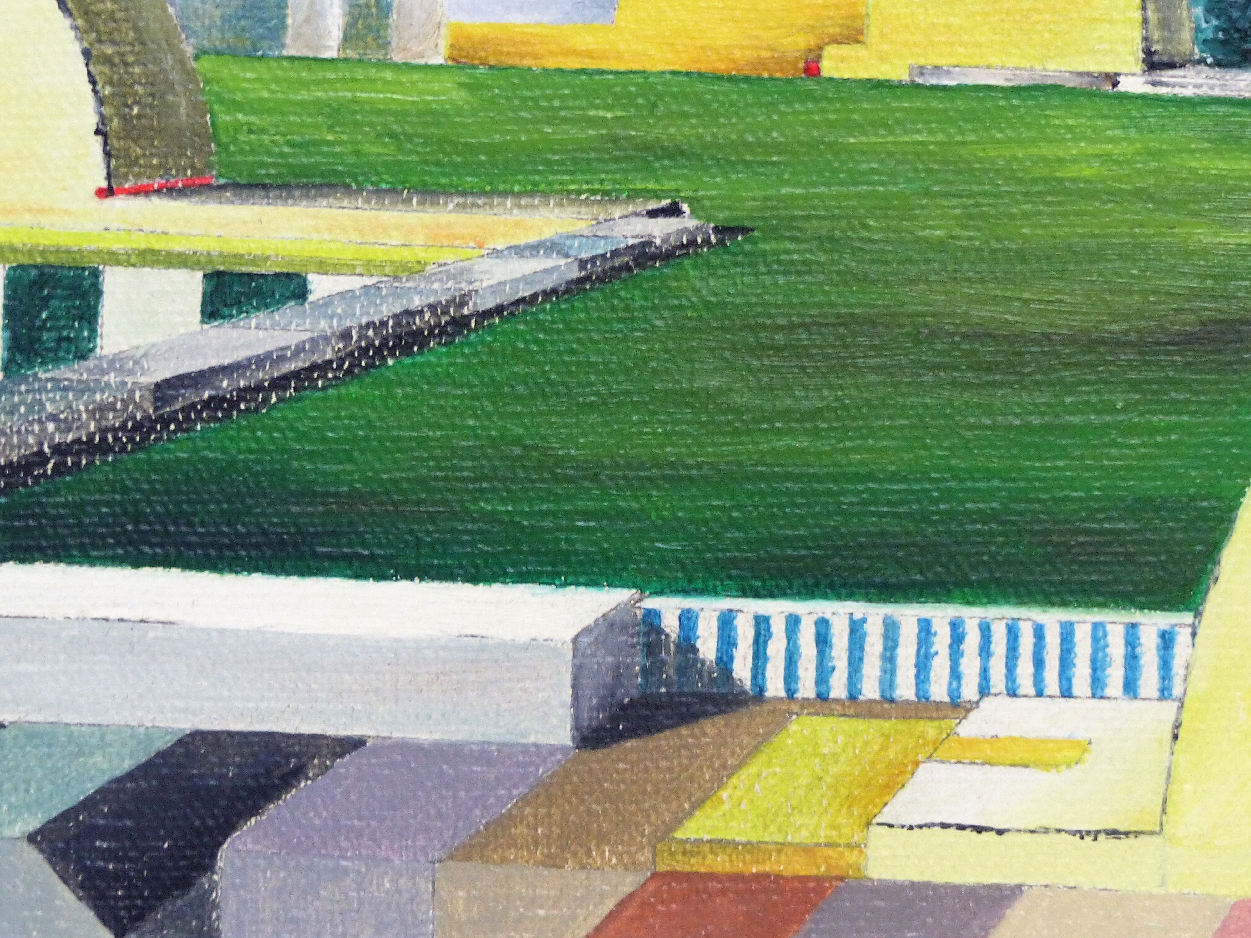 Painting by Vincent Malvoisin