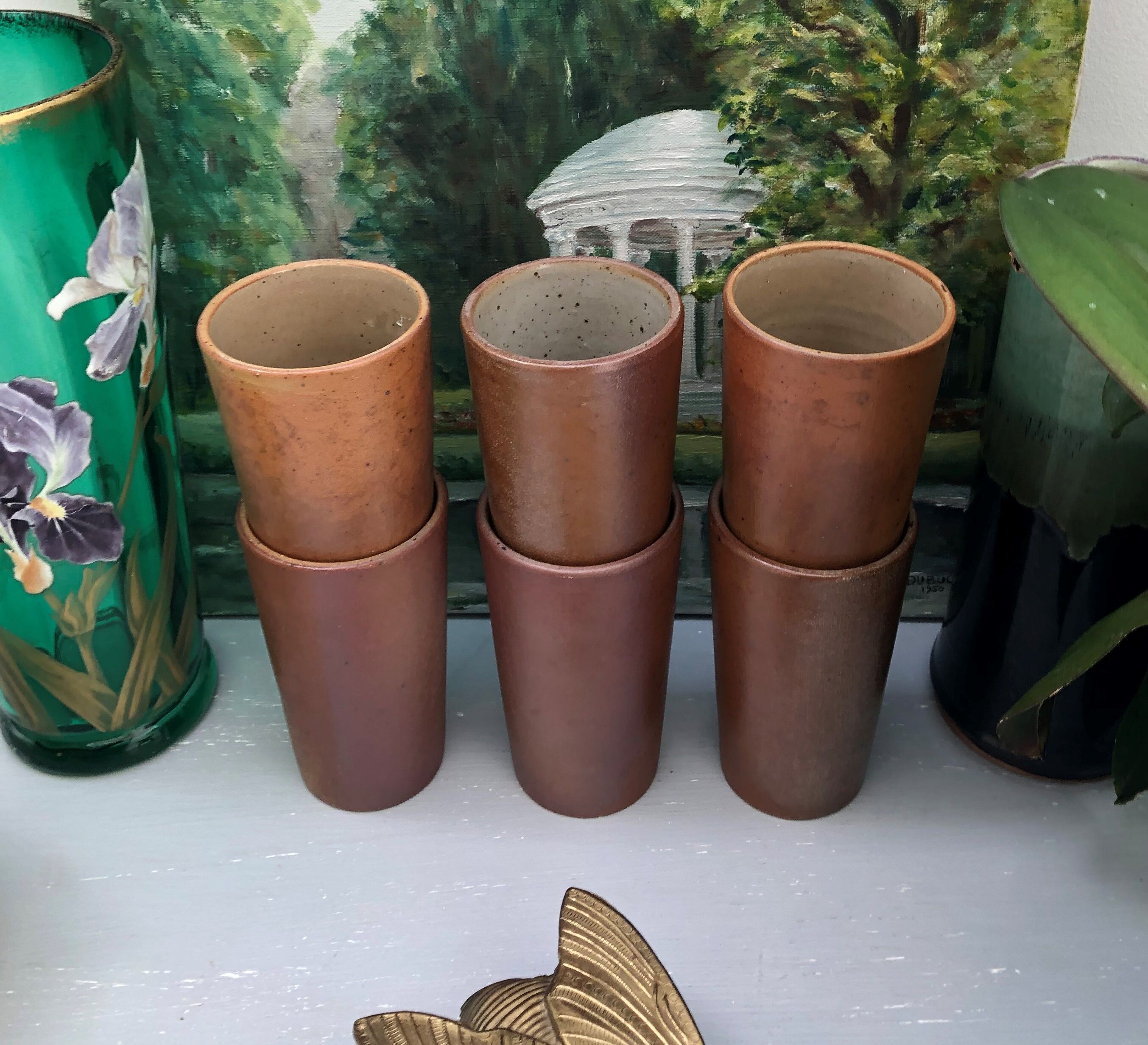 Stoneware glass