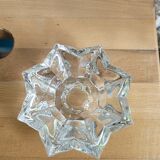 Bougeoir étoile en verre