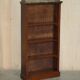Pair of Regency Period Miniature Bookcases in Hardwood, Brass and Marble