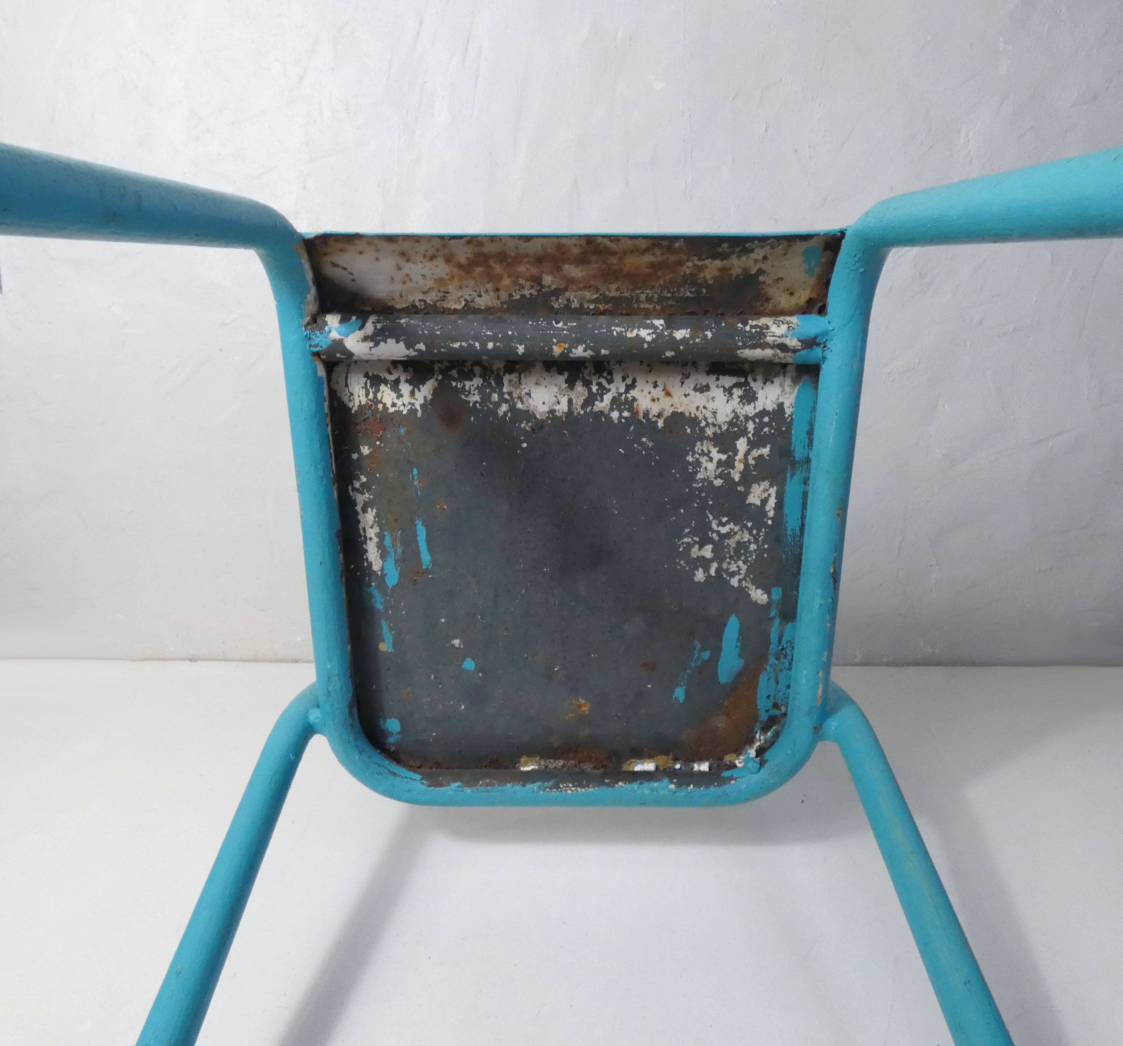 Ancienne chaise de jardin Tolix