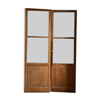 Double glass door