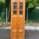 Scandinavian tall solid wood wardrobe with hanging space