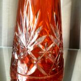 Carafe en cristal taille orange et transparent st louis modele masseret