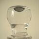 Carafe à whisky en verre lisse