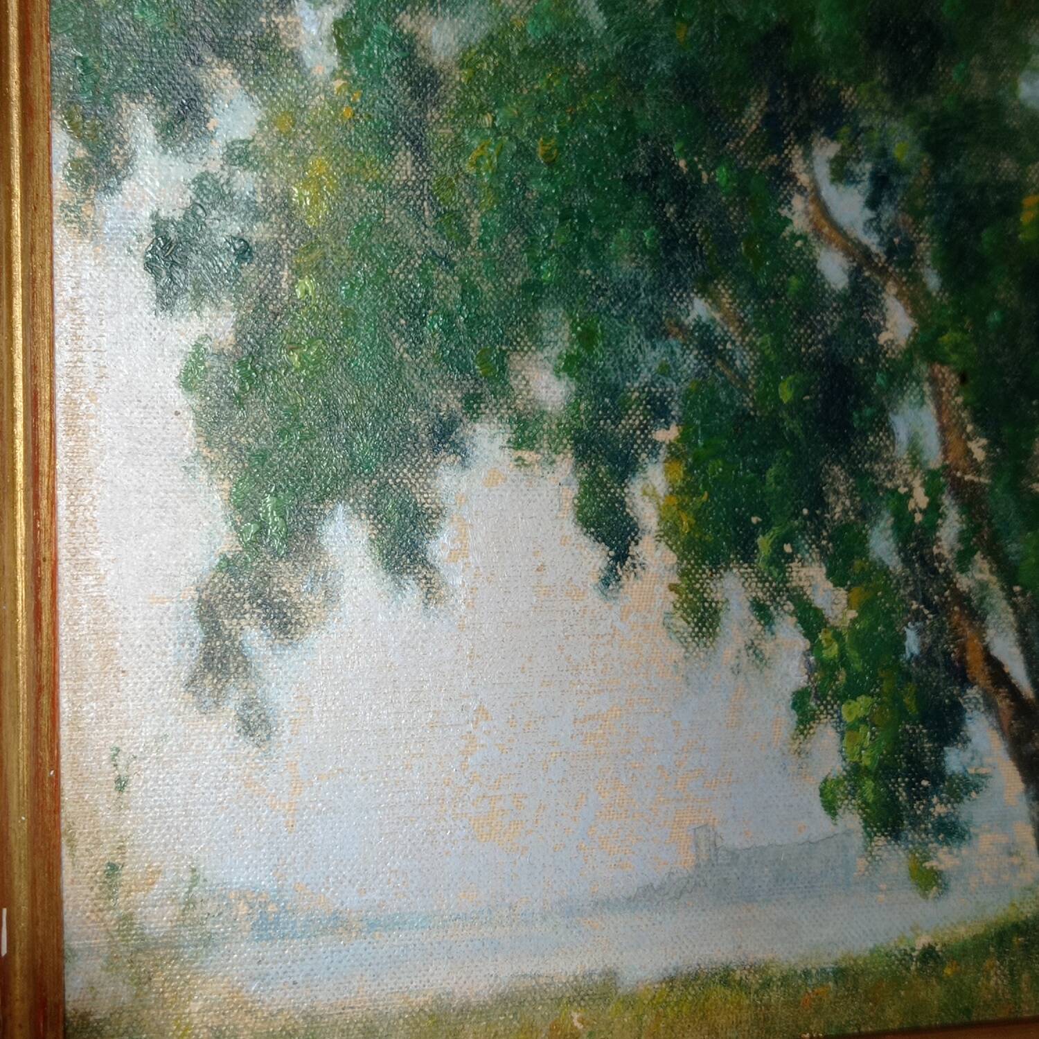 Painting by Marcel Lavollée