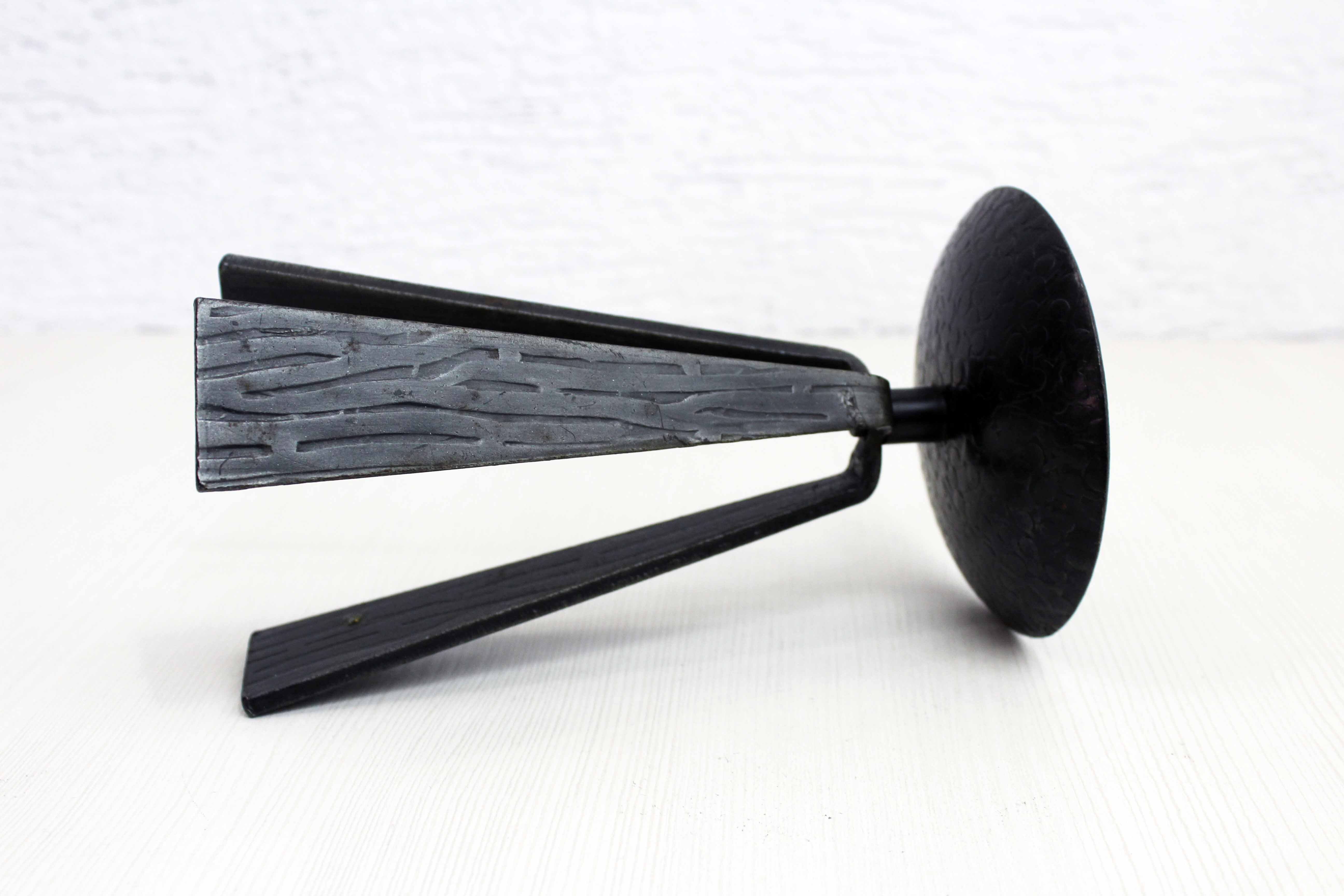 Brutalist candlestick 1950
