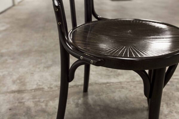 Chaise Bistrot Baumann ref 24 1990 bois courbé