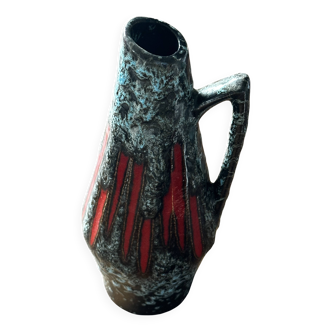 Pitcher - Vase Soliflore Ceramic Scheurich W - Germany /German Pottery 60´s