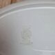 Antique oval plate Sarreguemines model Chambord