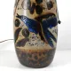 Art Deco Lamp in Stoneware with Blue Birds – Atelier Primavera, circa 1930