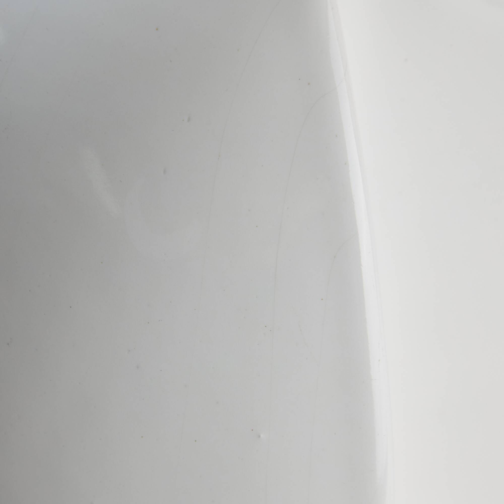 Perdomello 70 White Ceramic Hemisphere Lamp, 1970s