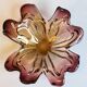 Murano pocket emptier - amber and gold