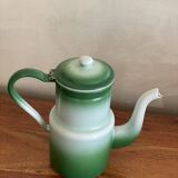 Coffee maker in enamelled sheet metal