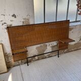 Metal and wicker headhead 50s