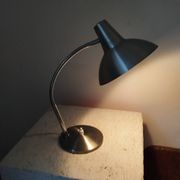 Vintage brushed aluminum wall lamp