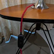 Lampe 60's "Satellite" Chromée – Pièce Unique