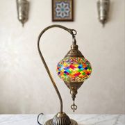 Duo de lampe mosaïque turque