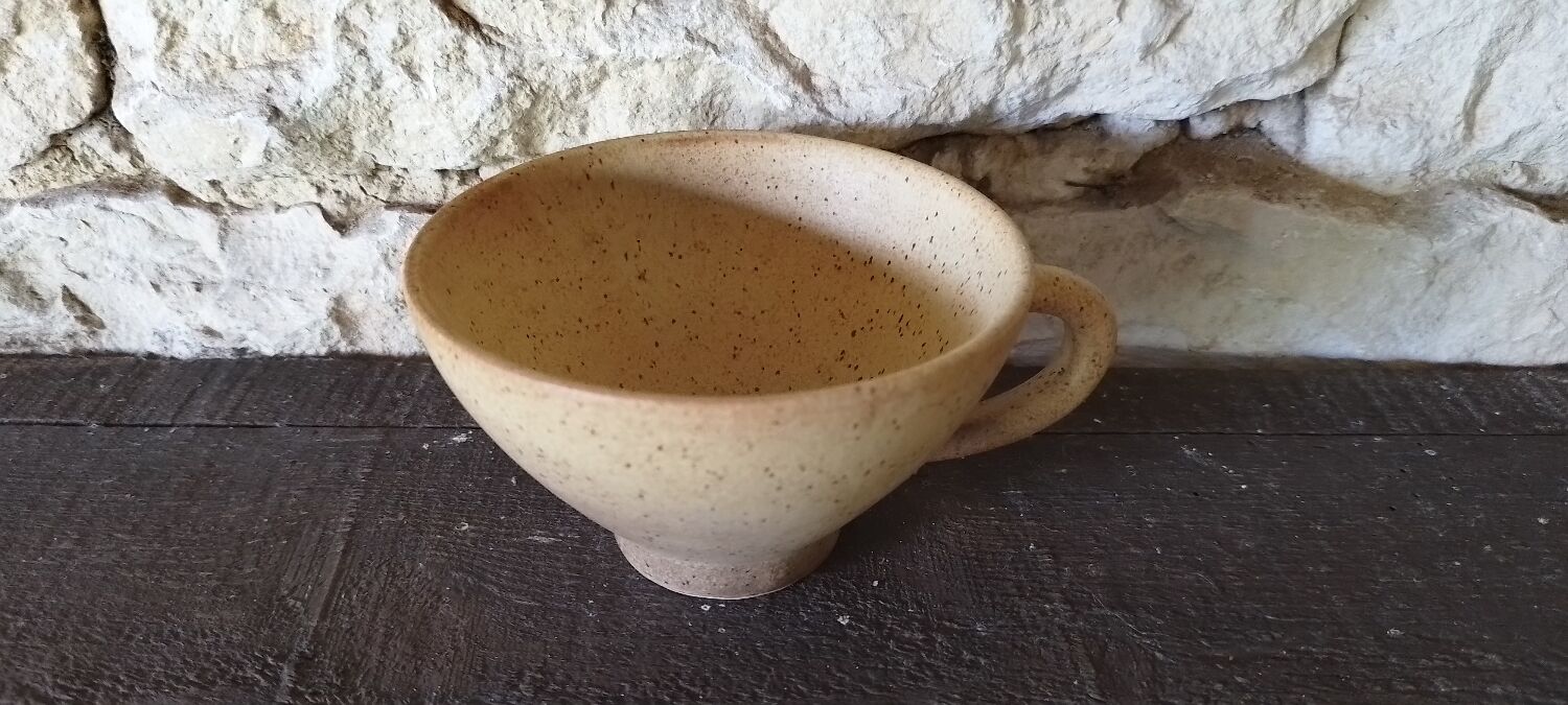 Vintage stoneware mug
