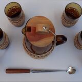 Service à orangeade vintage