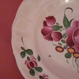 Hollow plate Faience de Lunéville XIXth