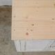 Furniture low white, top fir double door