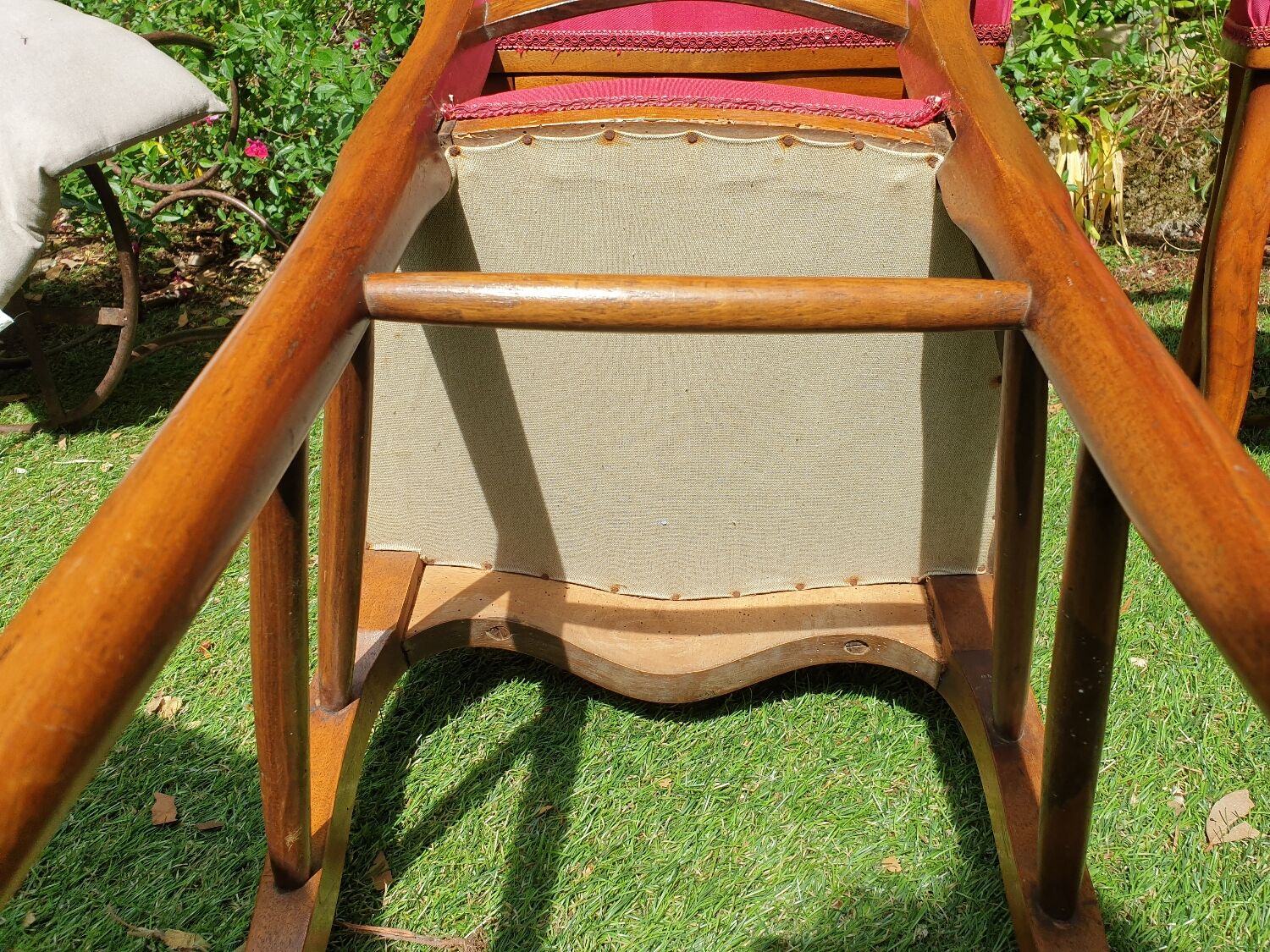 4 Louis Philippe upholstered chairs