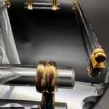 Beveled mirrored tray, Art Deco 1940, Saint-Gobain France