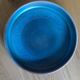 Vintage blue ceramic saucer dish bowl under pot