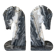 Pair of vintage marble horse head bookends