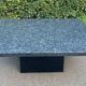 Vintage granite coffee table