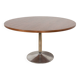 Table à manger ronde moderne du milieu du siècle, Danemark, années 1970