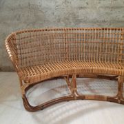 Living room - sofa, pair of armchairs - bamboo
