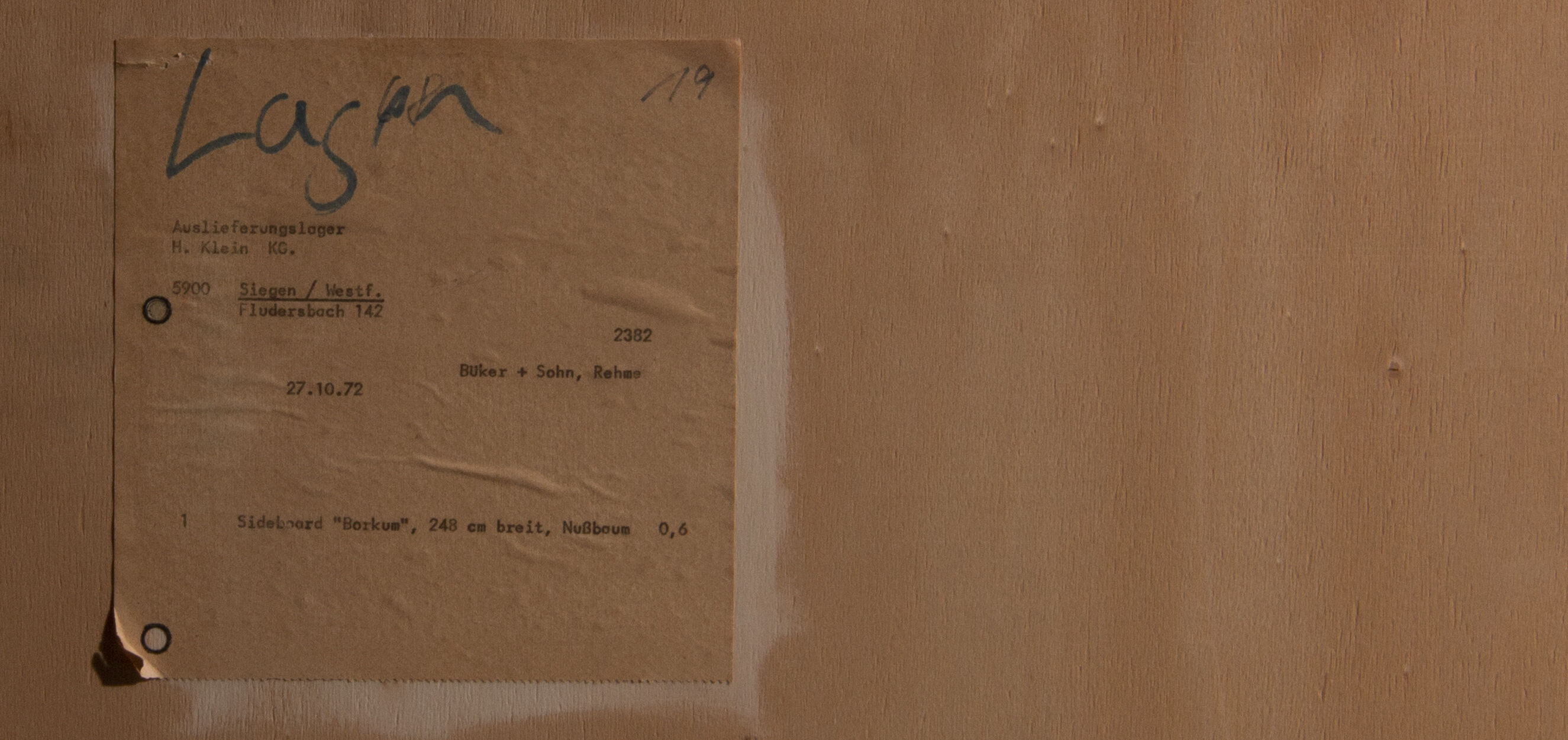 Teak sideboard from the 70