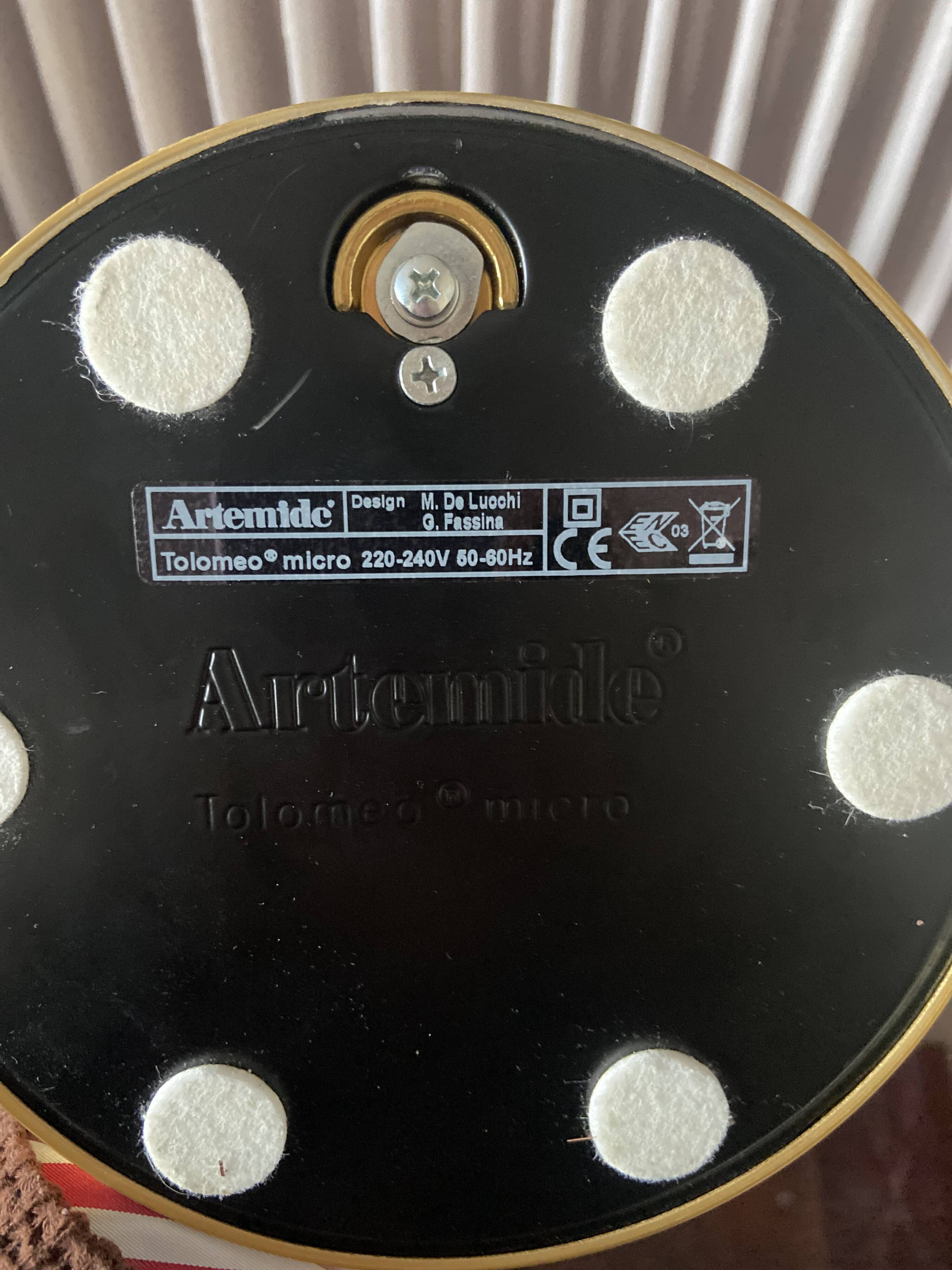 Lampe Artemide Tolomeo micro