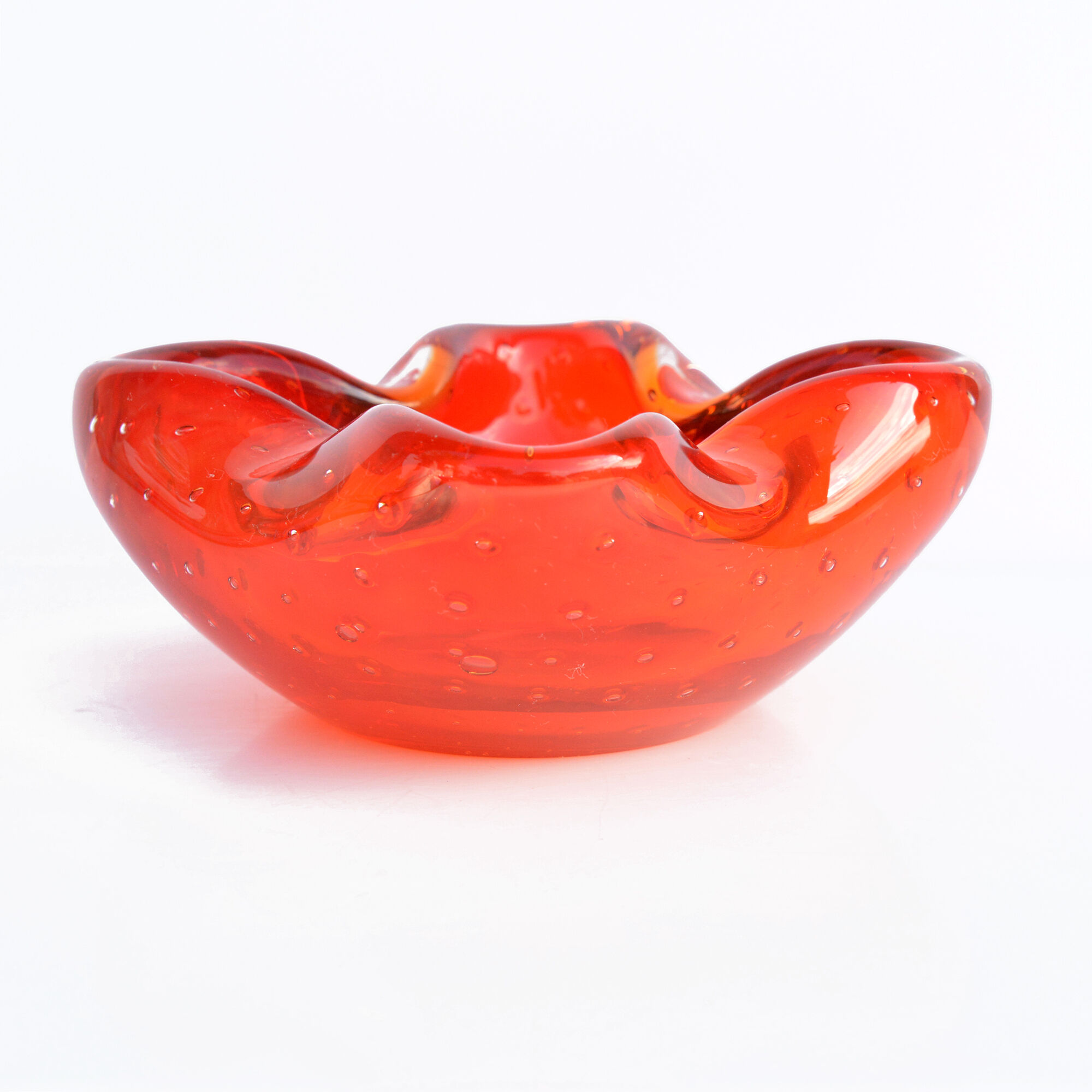 Italian design ashtray Galliano Ferro, Murano Glass of the 1960