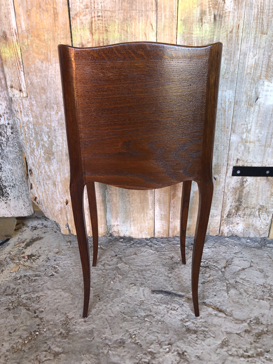 Bedside table night Louis XV vintage wood