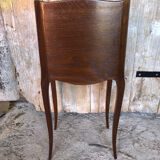 Bedside table night Louis XV vintage wood