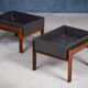 Jardinières en palissandre danois des années 1960, ensemble de 2