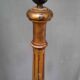 Lampadaire bois doré